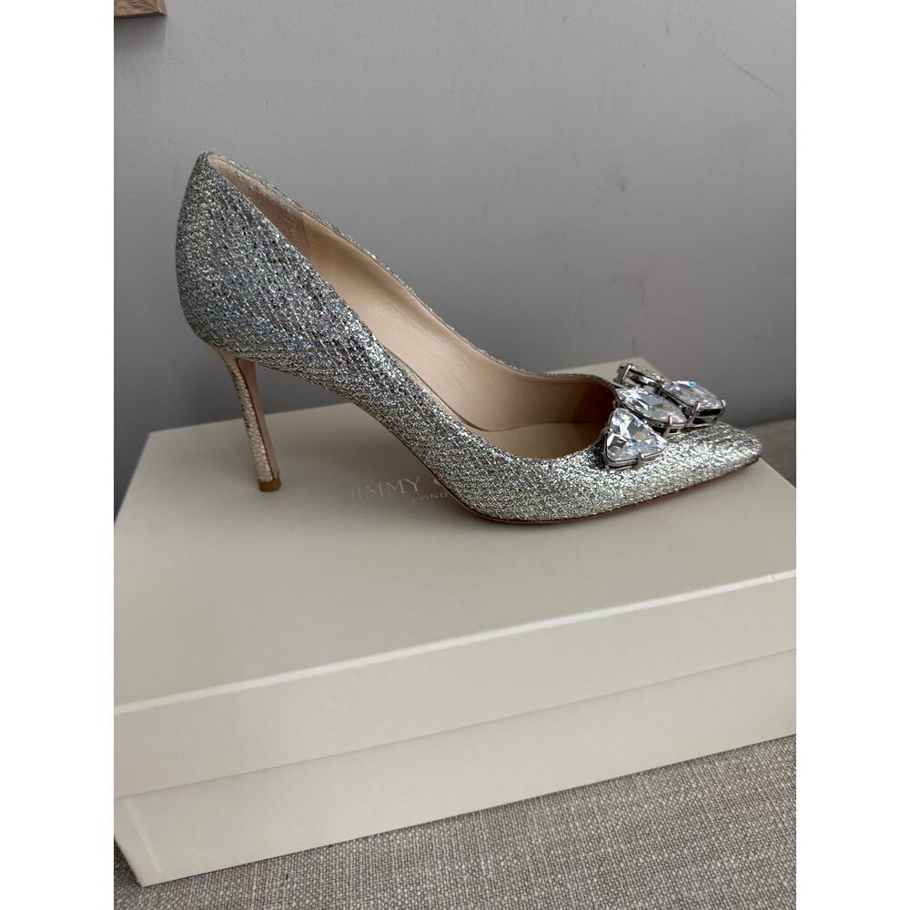 Jimmy Choo Marvel Crystal Embellished pumps, 100 mm, size 38.5 - Picture 8 of 11